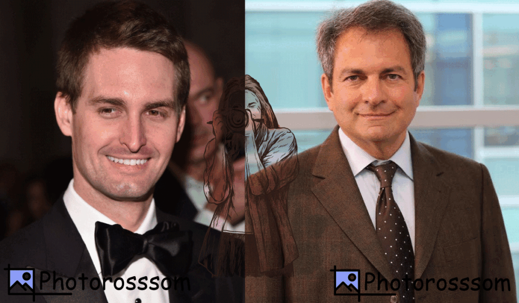 Evan Spiegel and Michel Vounatsos