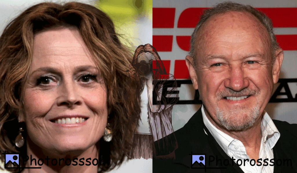 Sigourney Weaver and Gene Hackman