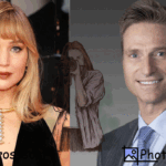 Jennifer Lawrence and Jim Taiclet
