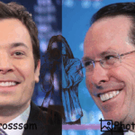 Jimmy Fallon and Randall Stephenson