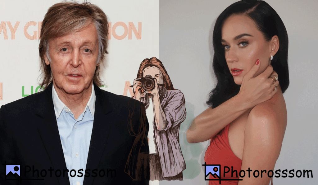 Paul McCartney and Katy Perry