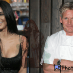 Kim Kardashian and Gordon Ramsay
