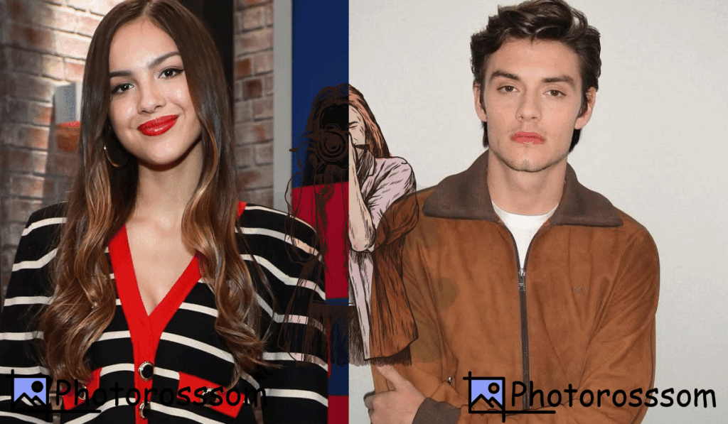Olivia Rodrigo and Louis Partridge