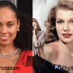 Alicia Keys and Rita Hayworth