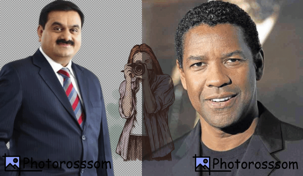 Gautam Adani and Denzel Washington